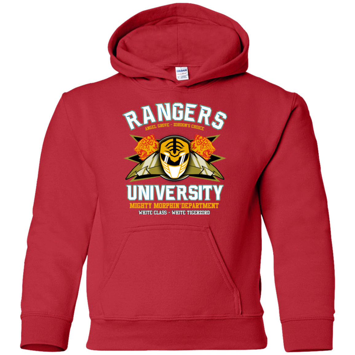 Rangers U White Ranger Youth Hoodie