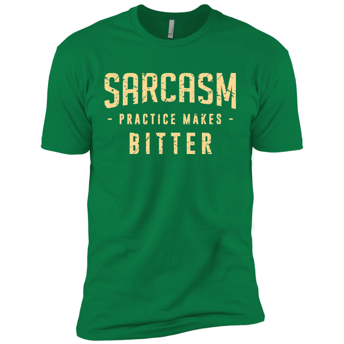 PRACTICE MAKES BITTER Men's Premium T-Shirt