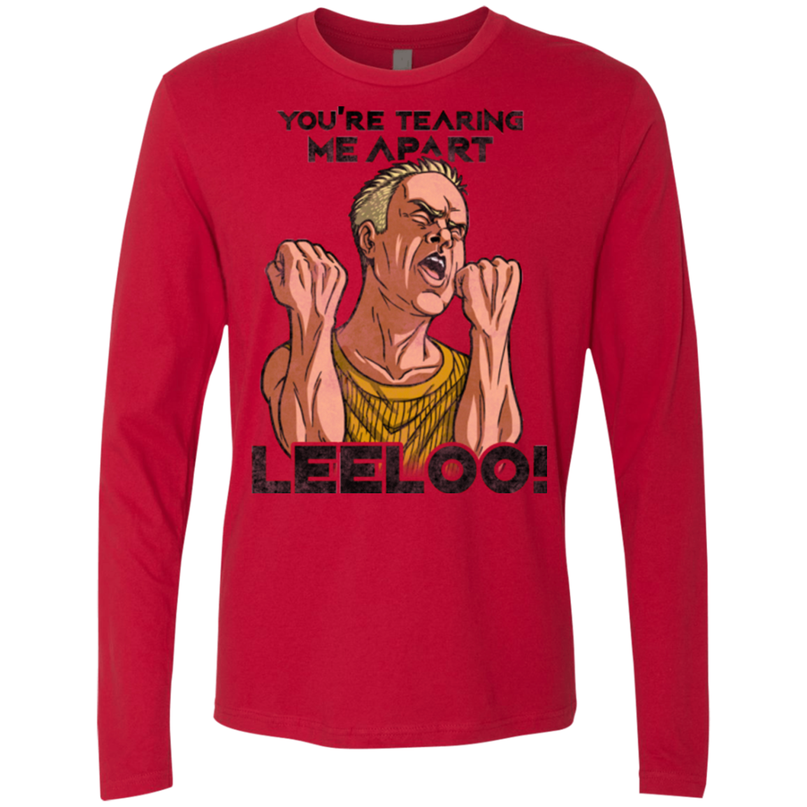 Youre Tearing Me Apart Leeloo Men's Premium Long Sleeve