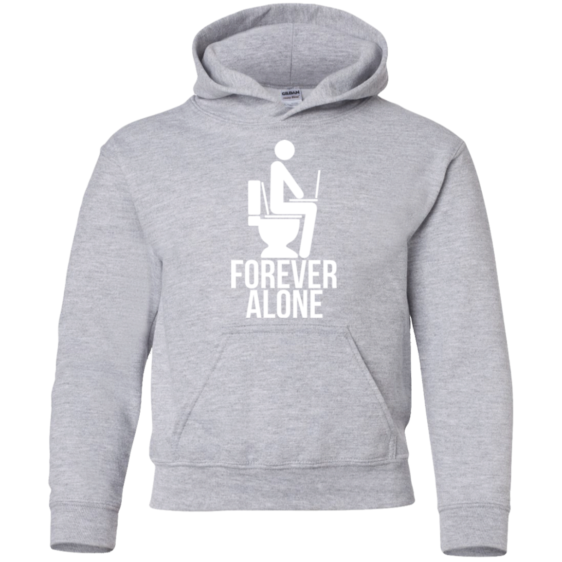 Forever alone Youth Hoodie
