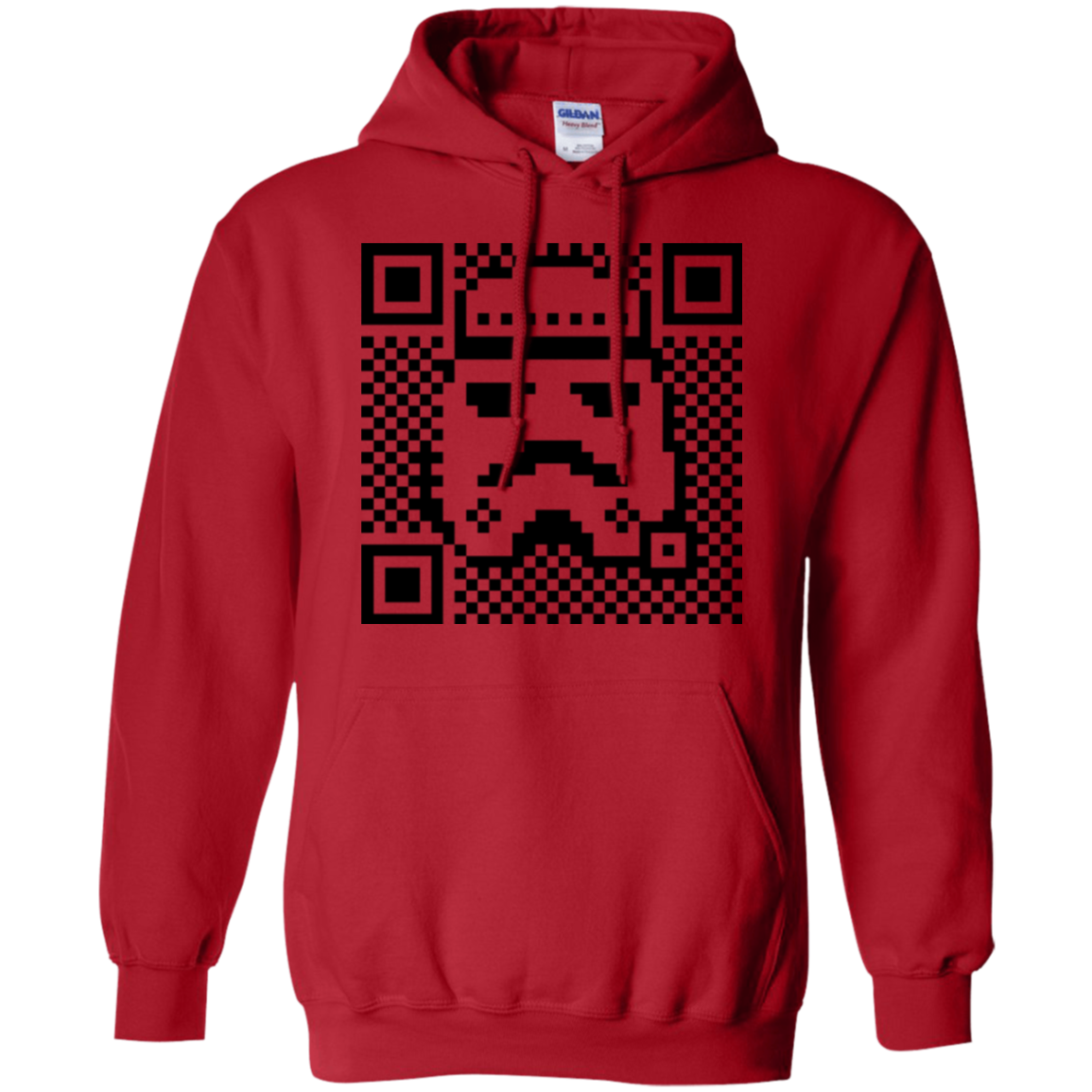 QR trooper Pullover Hoodie