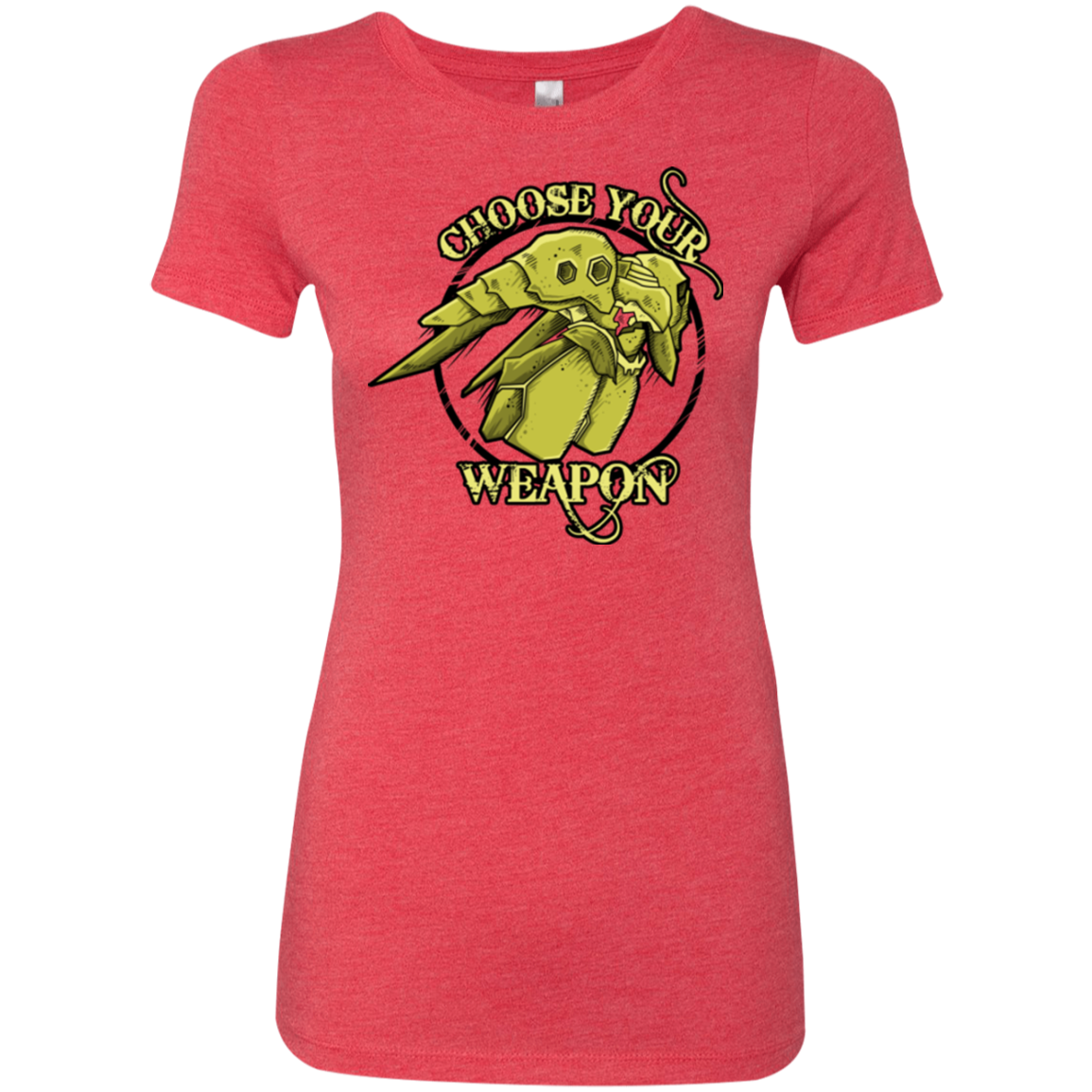 CHOOSE YOUR WEAPON Women's Triblend T-Shirt