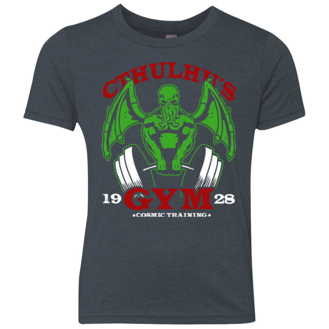 Cthulhu Gym Youth Triblend T-Shirt