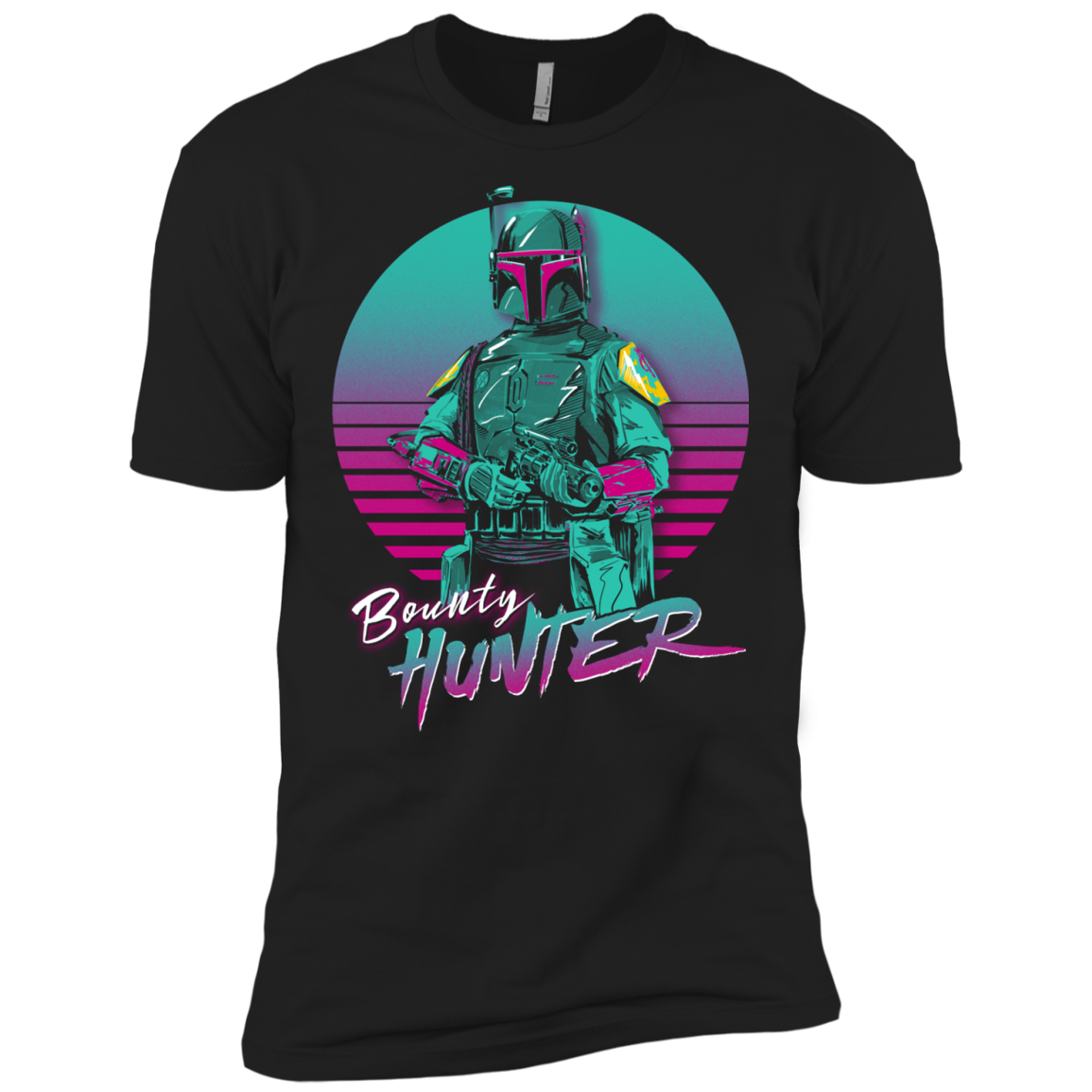 Retro Bounty Hunter Men's Premium T-Shirt