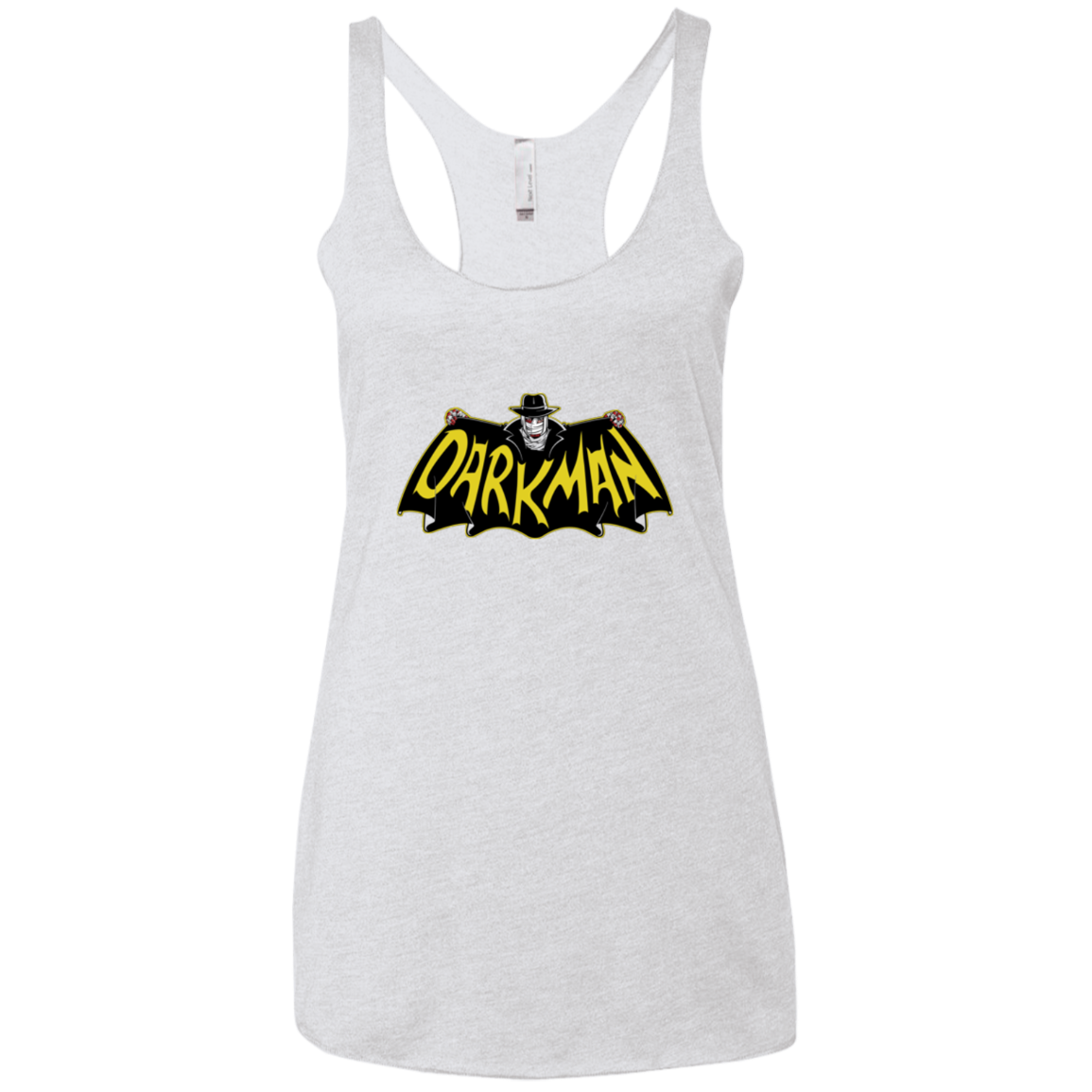 The Dark Man Women's Triblend Racerback Tank