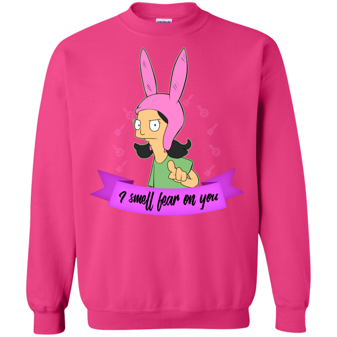 Louise Smell Fear Crewneck Sweatshirt