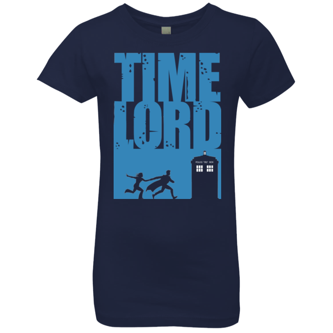 Time Lord Allons-y! Girls Premium T-Shirt