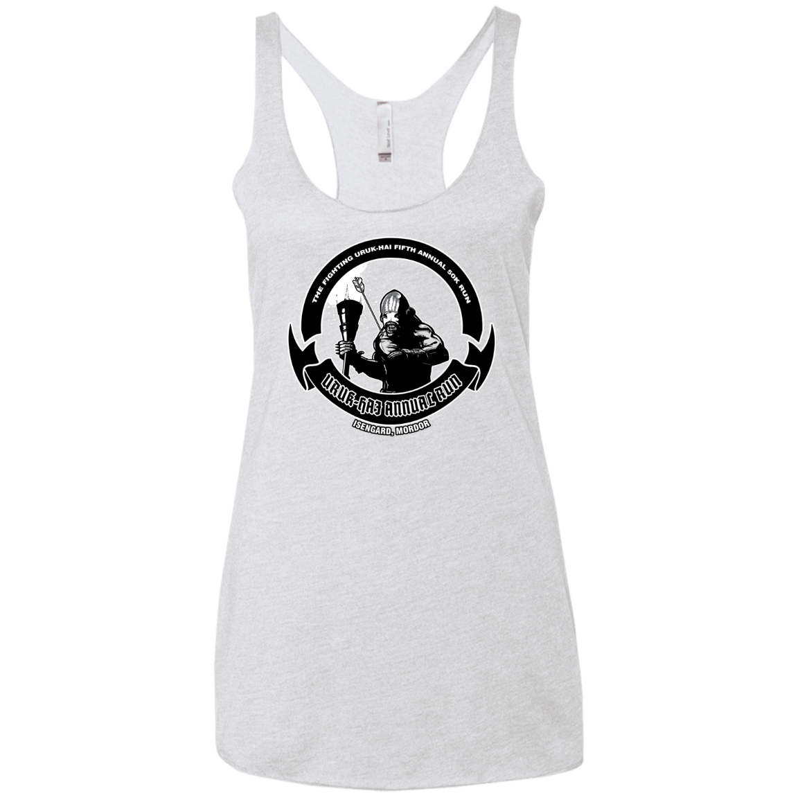 Uruk Hai Annual Run Women's Triblend Racerback Tank