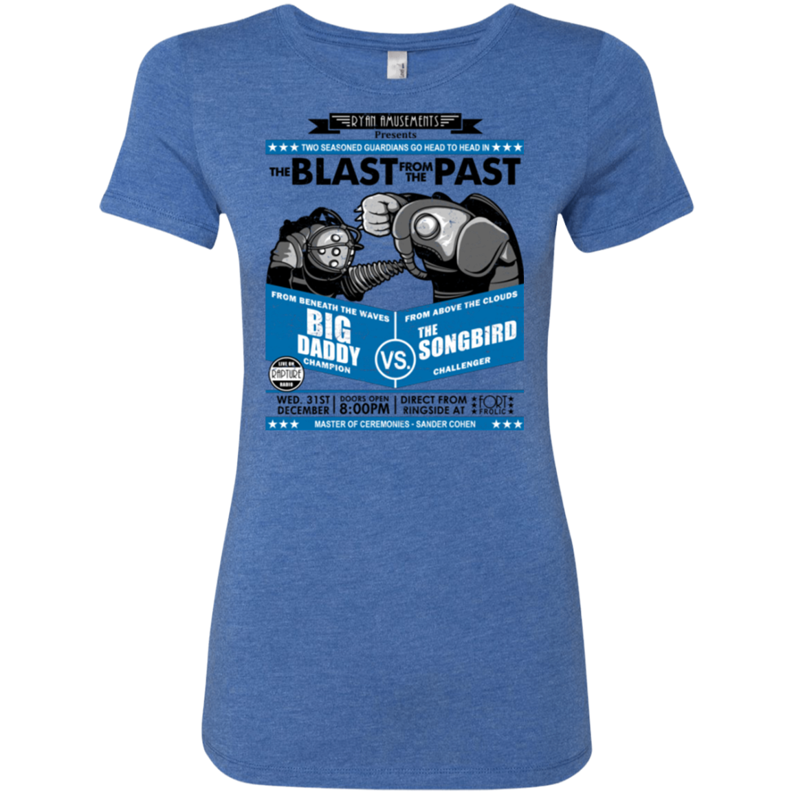 THE BLAST FROM THE PAST Women's Triblend T-Shirt