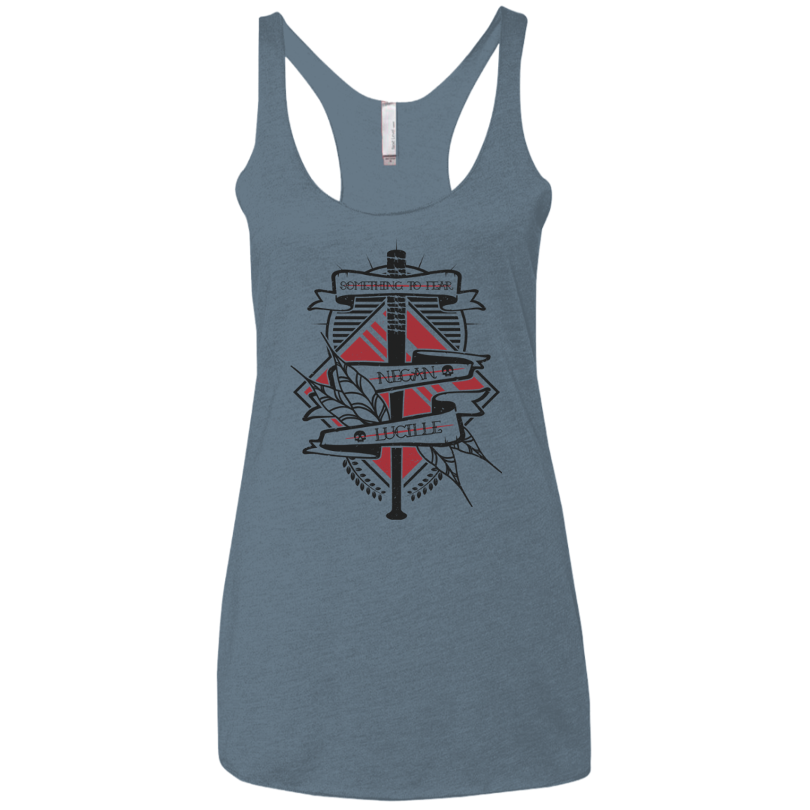 Negan & Lucille Women's Triblend Racerback Tank