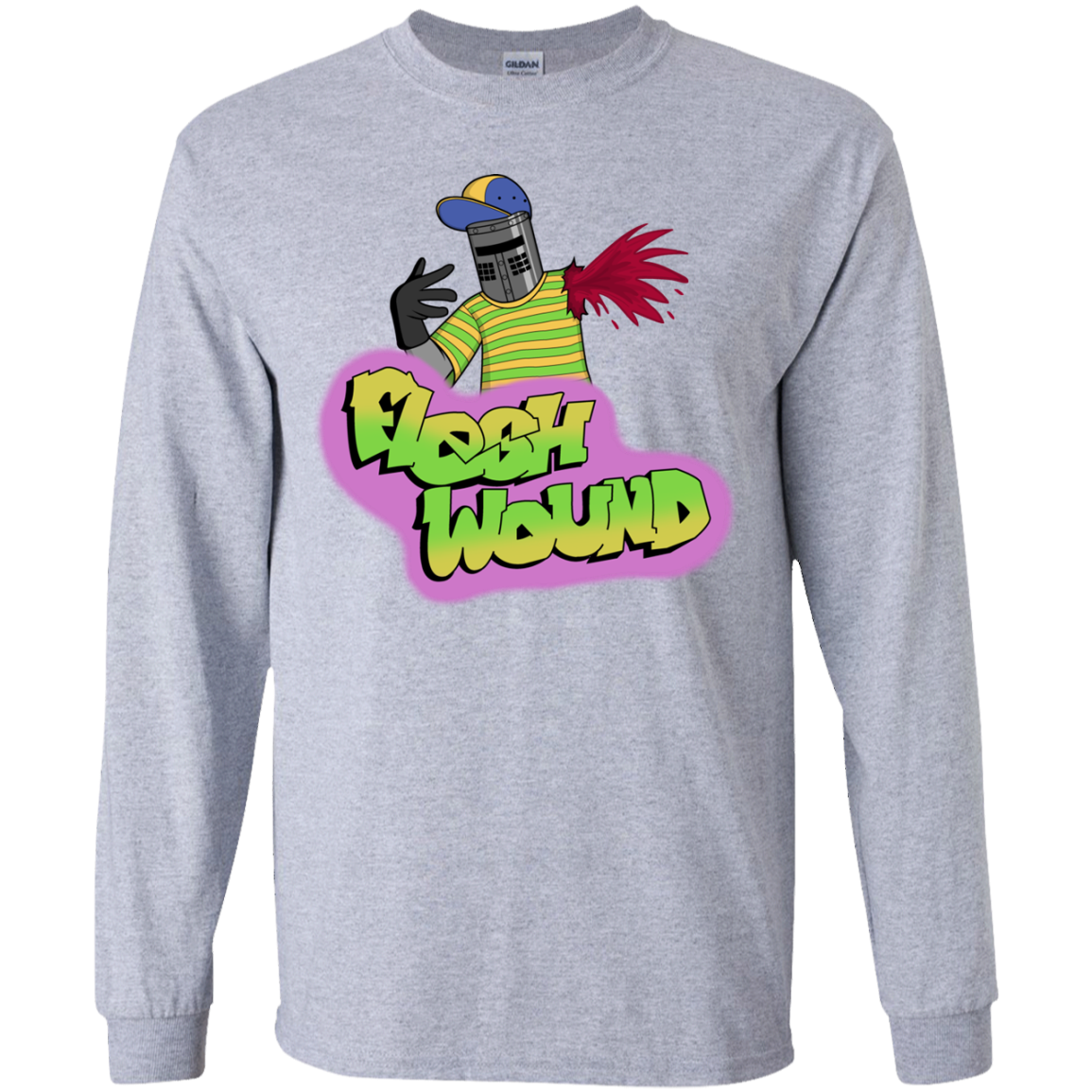 Flesh Wound Youth Long Sleeve T-Shirt