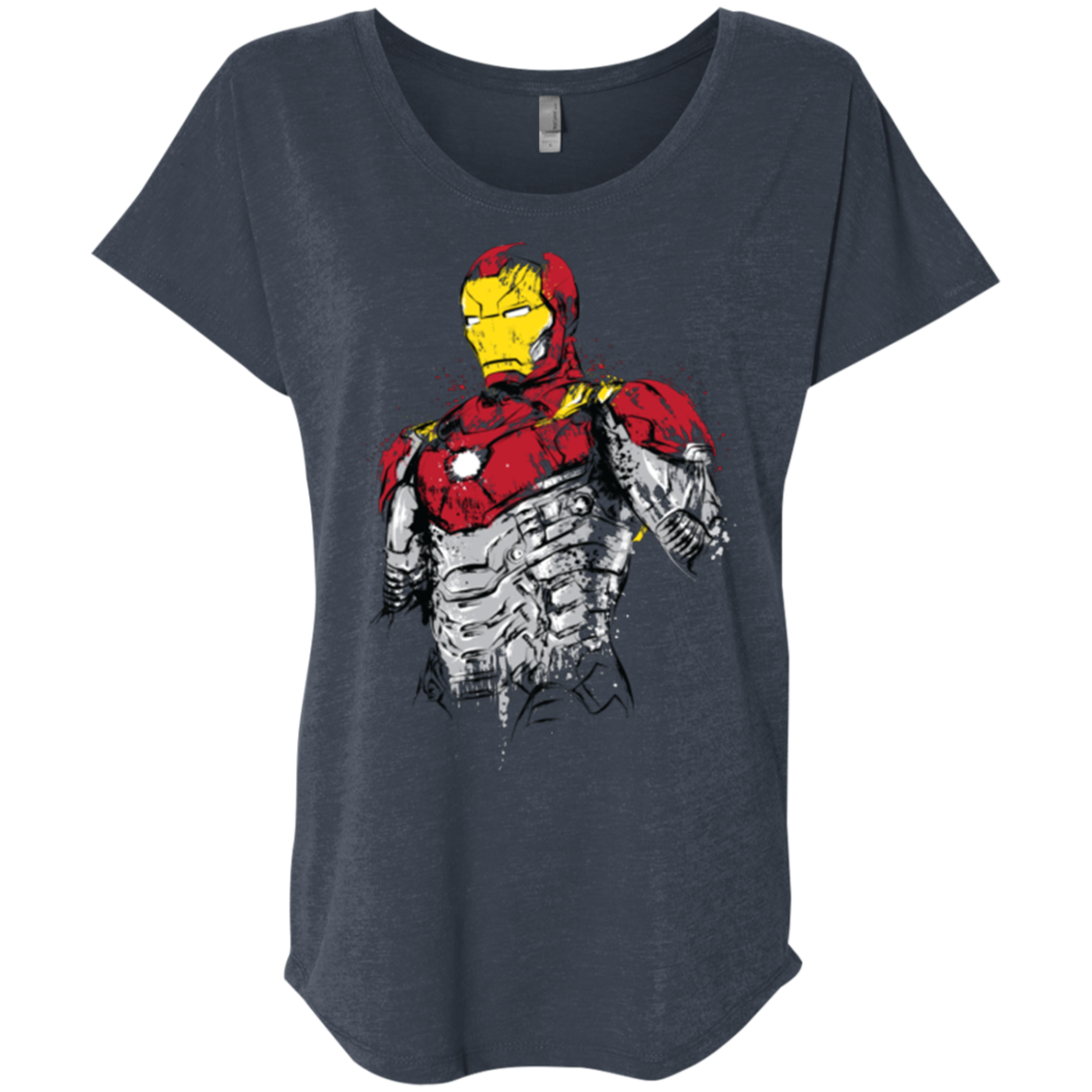 Ironman - Mark XLVII Armor Triblend Dolman Sleeve