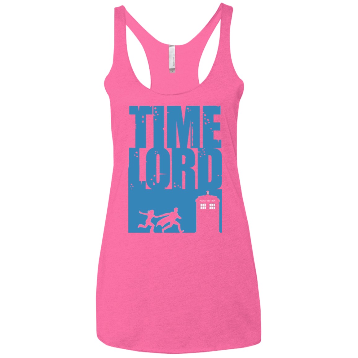 Time Lord Allons-y! Women's Triblend Racerback Tank