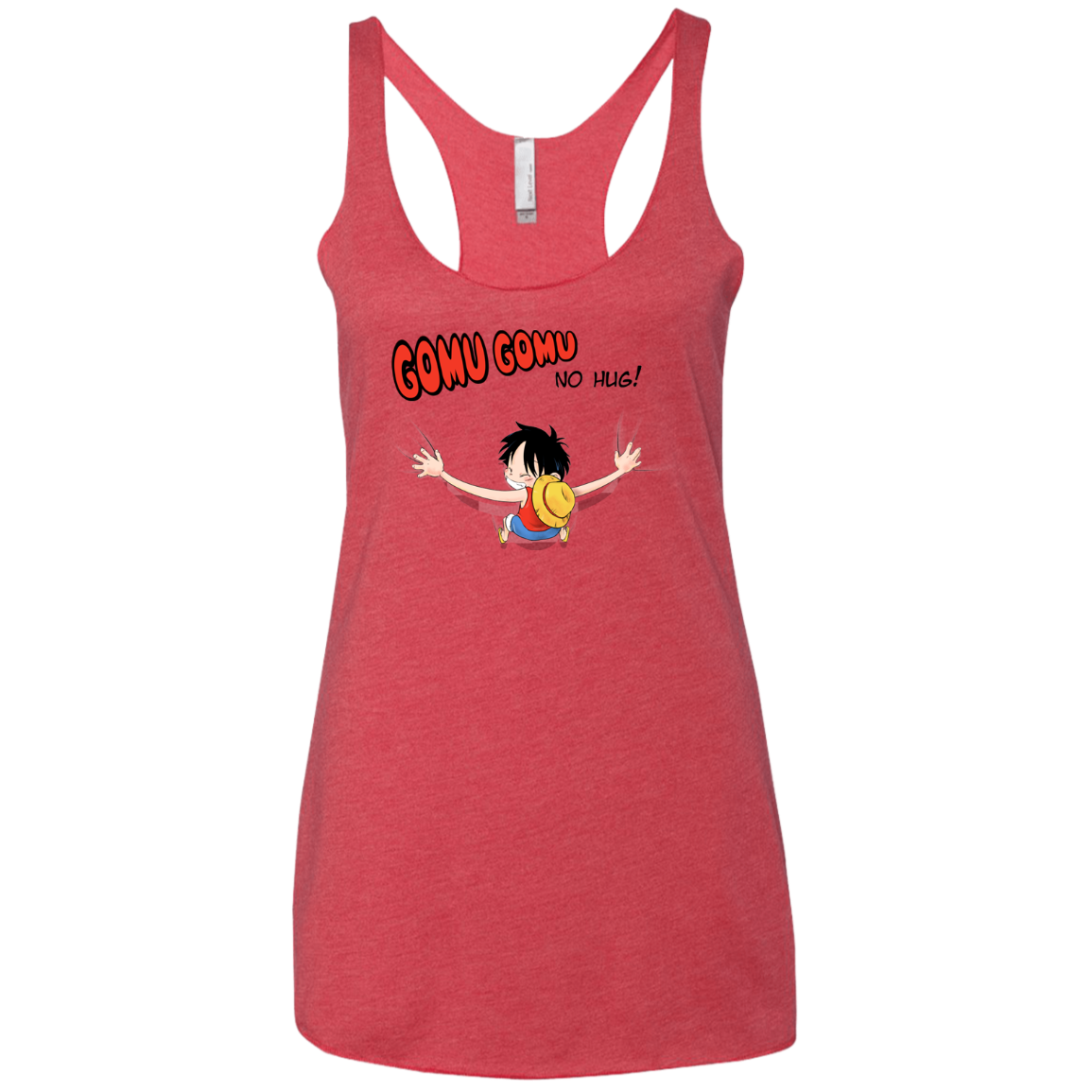 Gomu Gomu no Hug Women's Triblend Racerback Tank