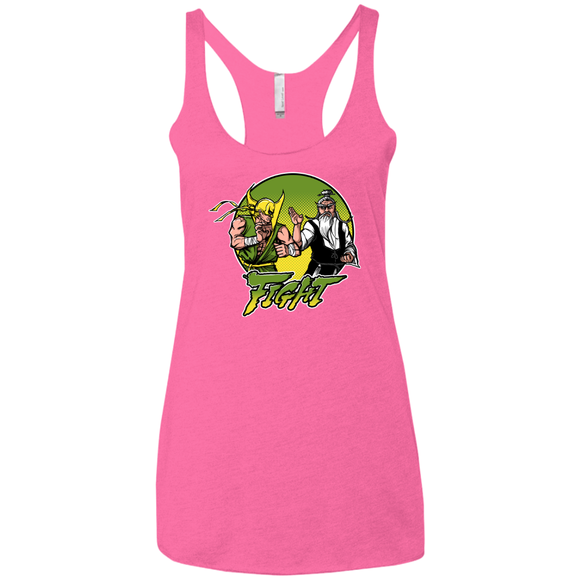 Fight Women's Triblend Racerback Tank