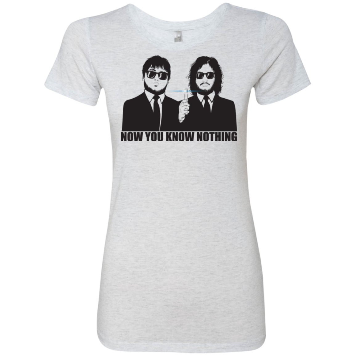 NOW YOU KNOW NOTHING Women's Triblend T-Shirt