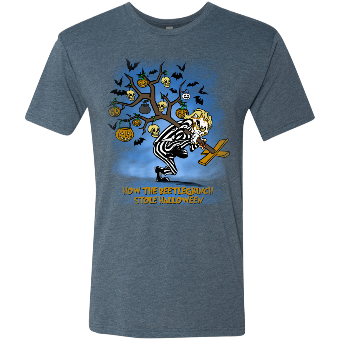 Beetlegrinch Men's Triblend T-Shirt