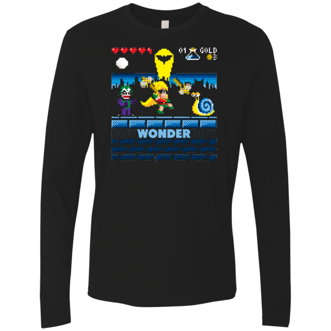 Boy Wonder Boy Men's Premium Long Sleeve