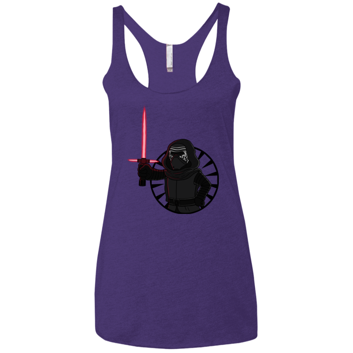 Vader Boy Women's Triblend Racerback Tank