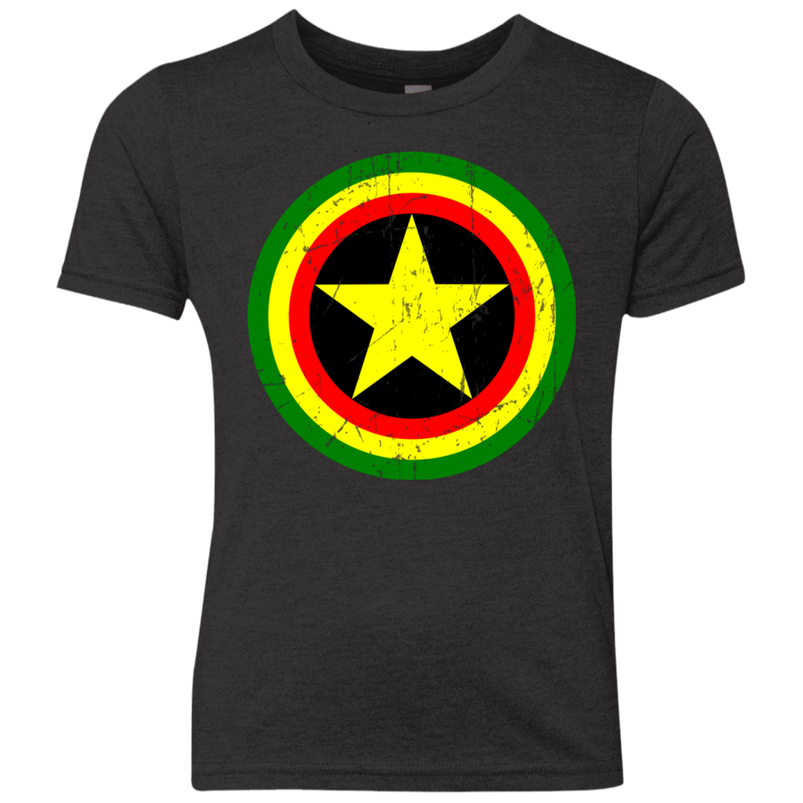 Captain Rasta Youth Triblend T-Shirt