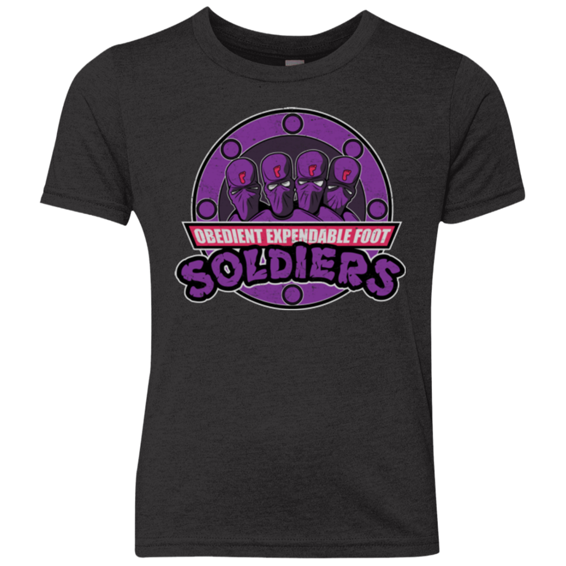 OBEDIENT EXPENDABLE FOOT SOLDIERS Youth Triblend T-Shirt