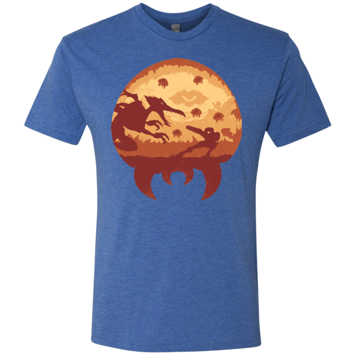 Escape from Zebes Men's Triblend T-Shirt