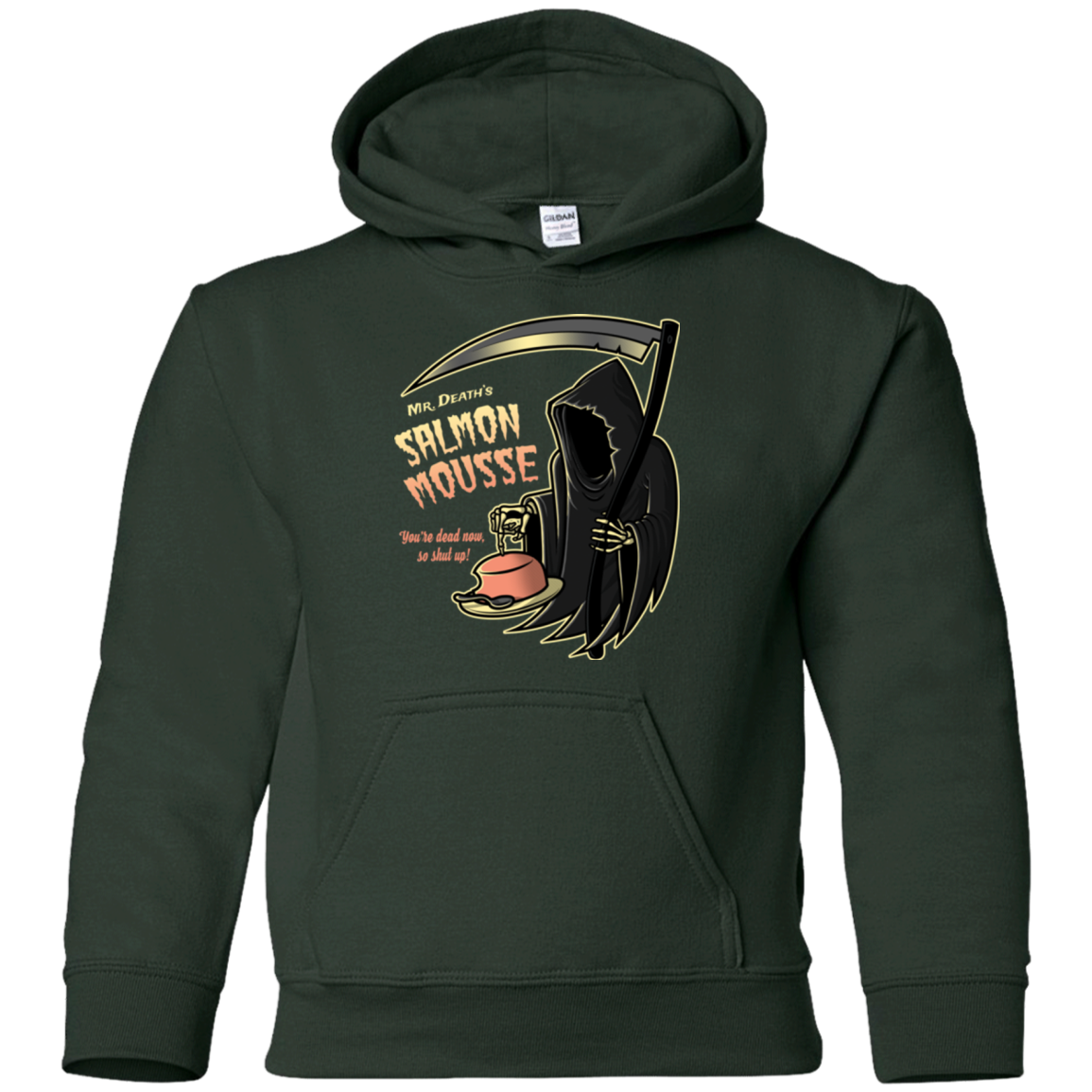 The Salmon Mousse Youth Hoodie