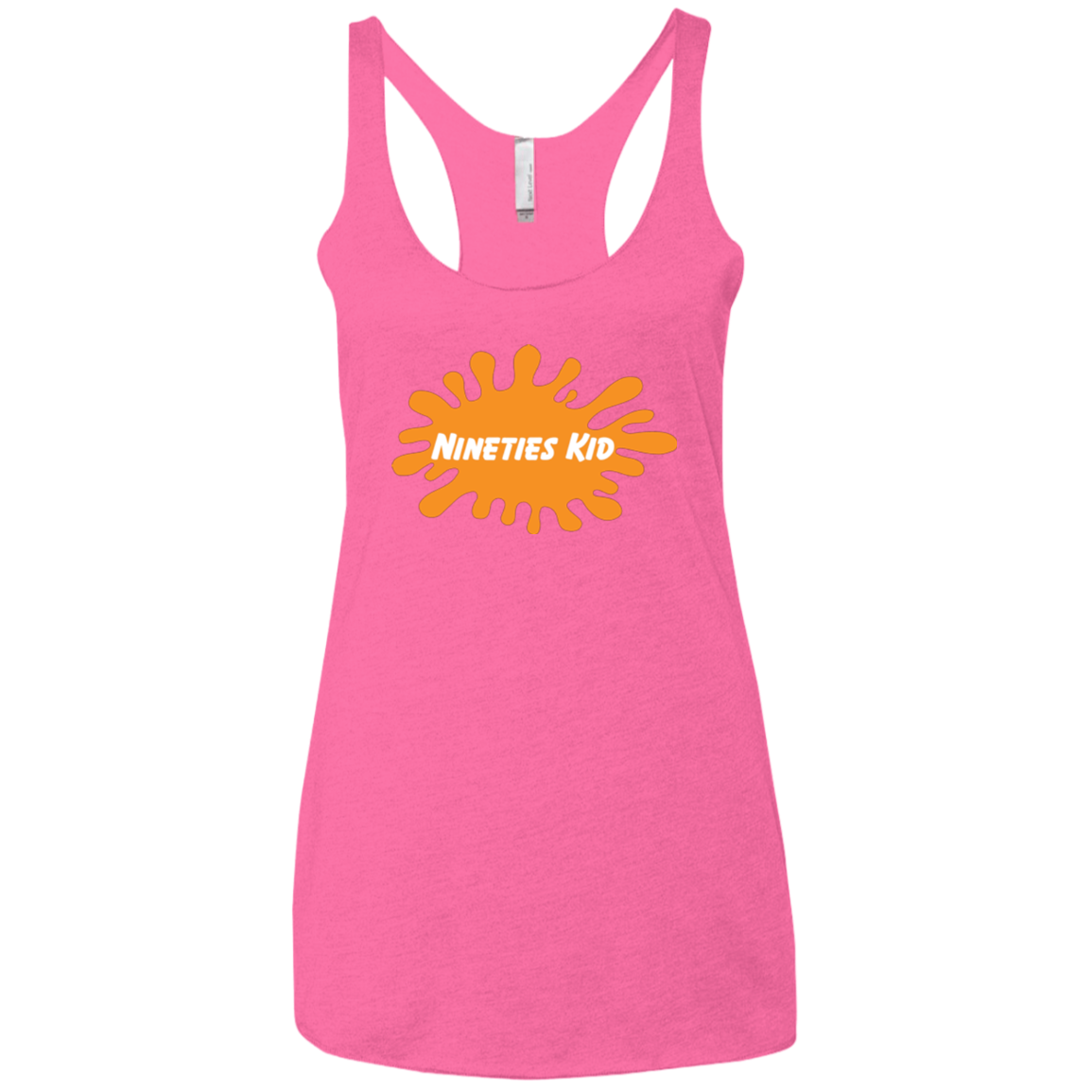 Nineties Kid Women's Triblend Racerback Tank