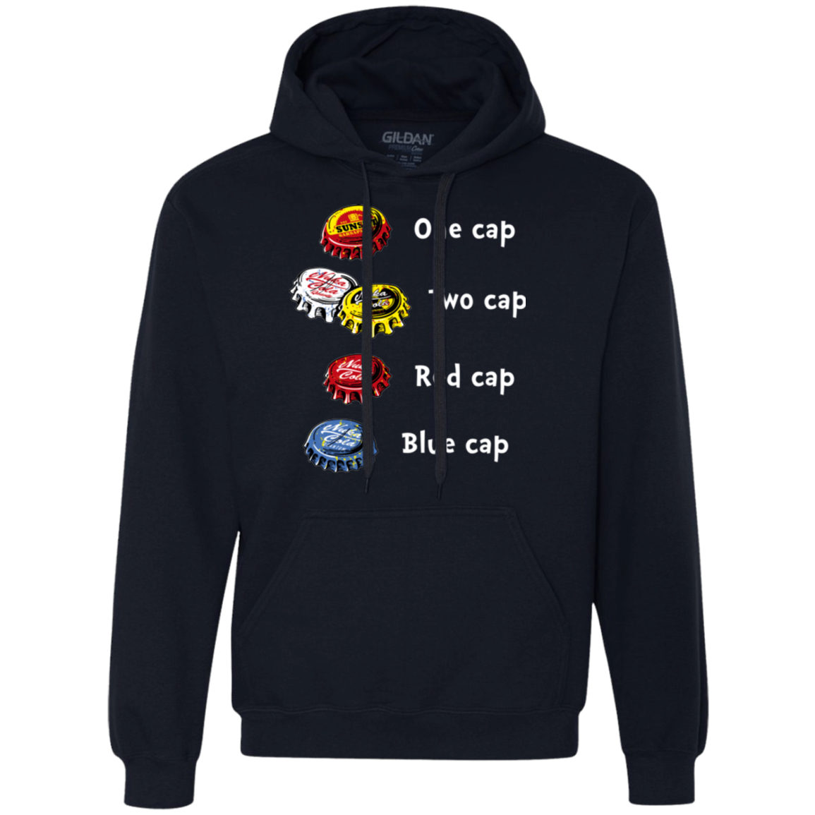 Bottle Caps Fever Premium Fleece Hoodie
