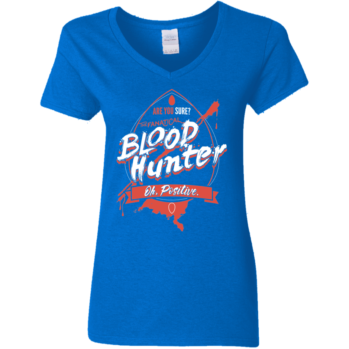 Blood Hunter Women's V-Neck T-Shirt