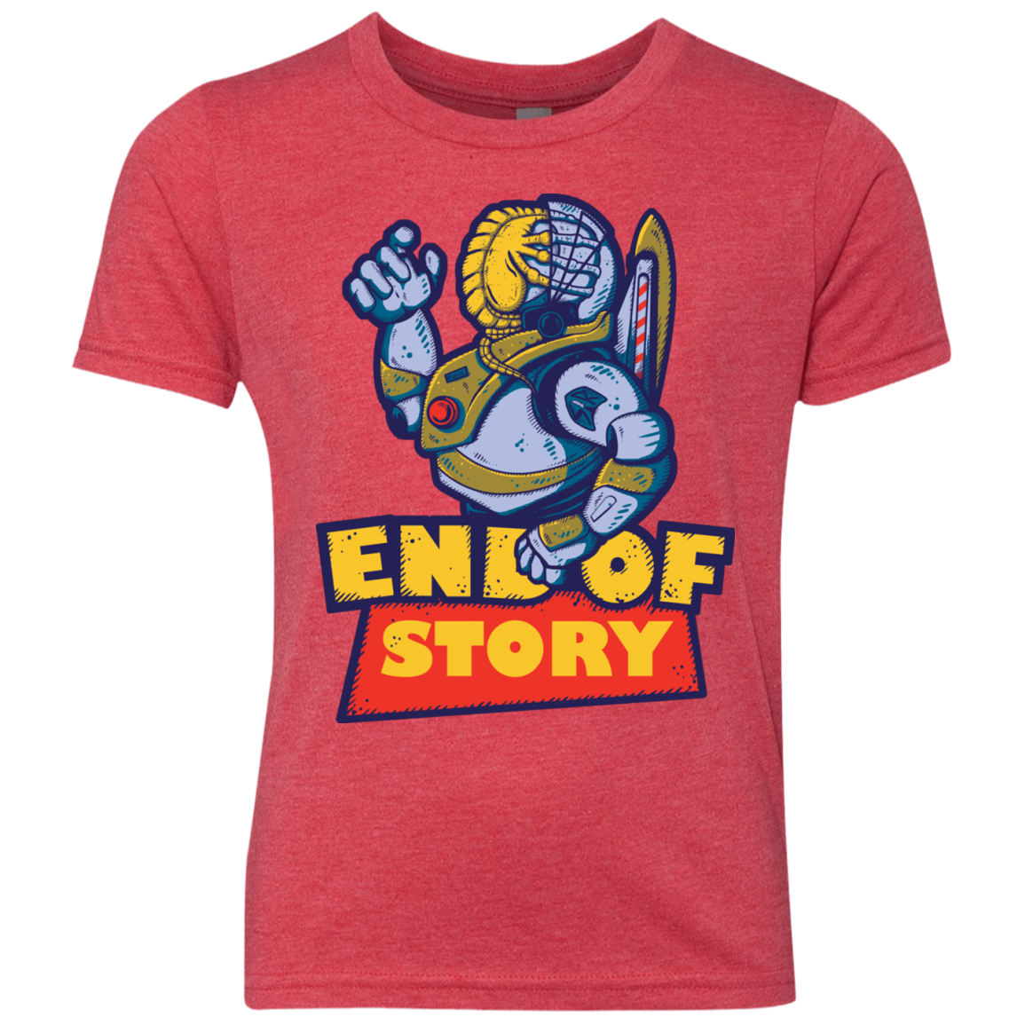 END OF STORY Youth Triblend T-Shirt