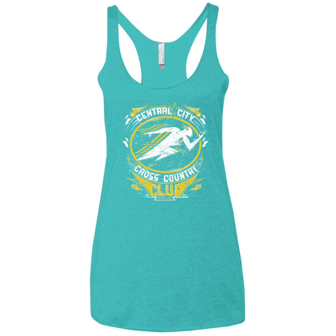Cross Country Club Women's Triblend Racerback Tank