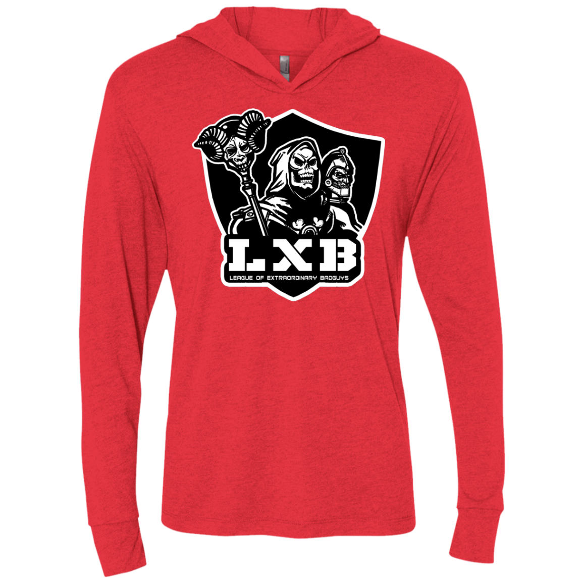 LXB Triblend Long Sleeve Hoodie Tee