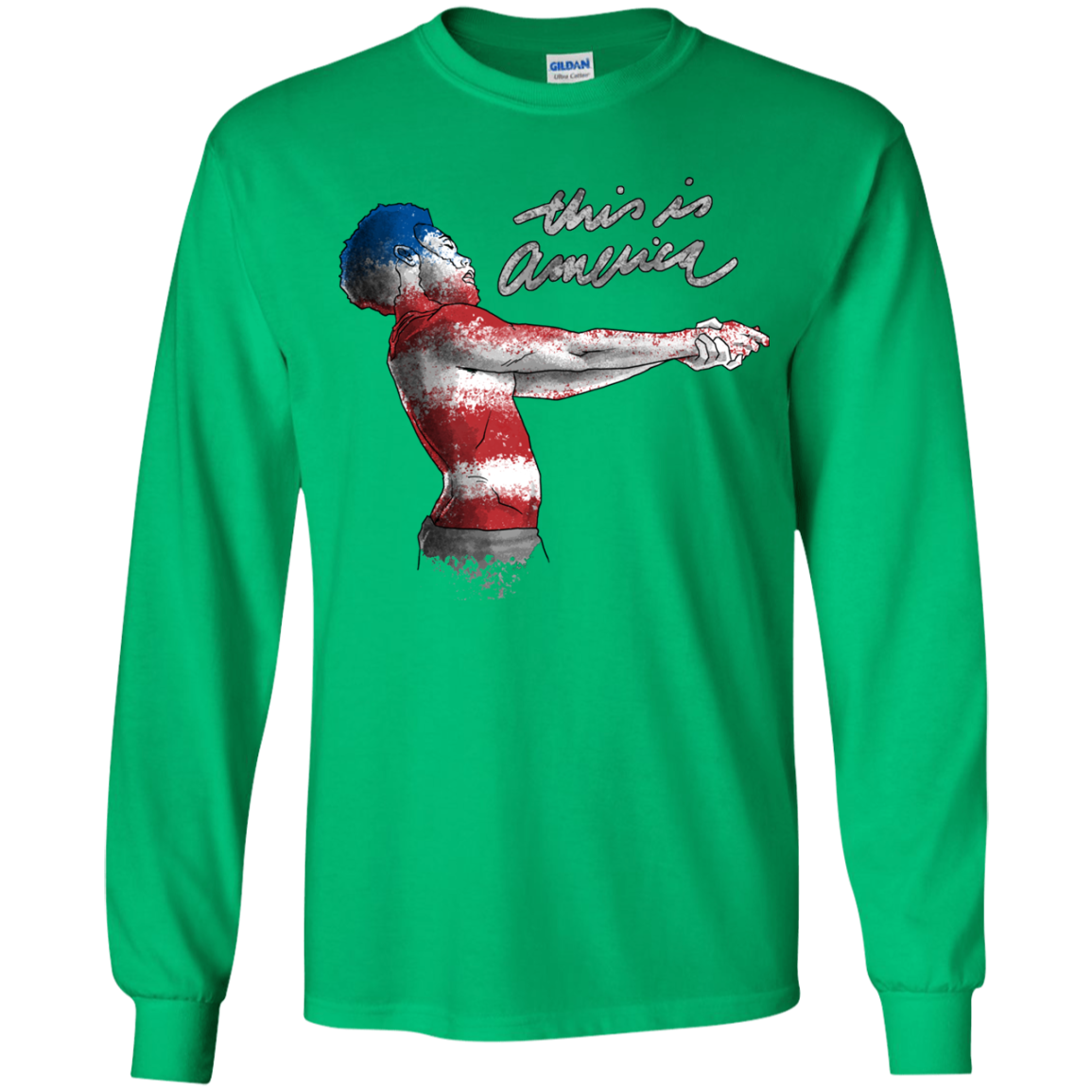 America Youth Long Sleeve T-Shirt