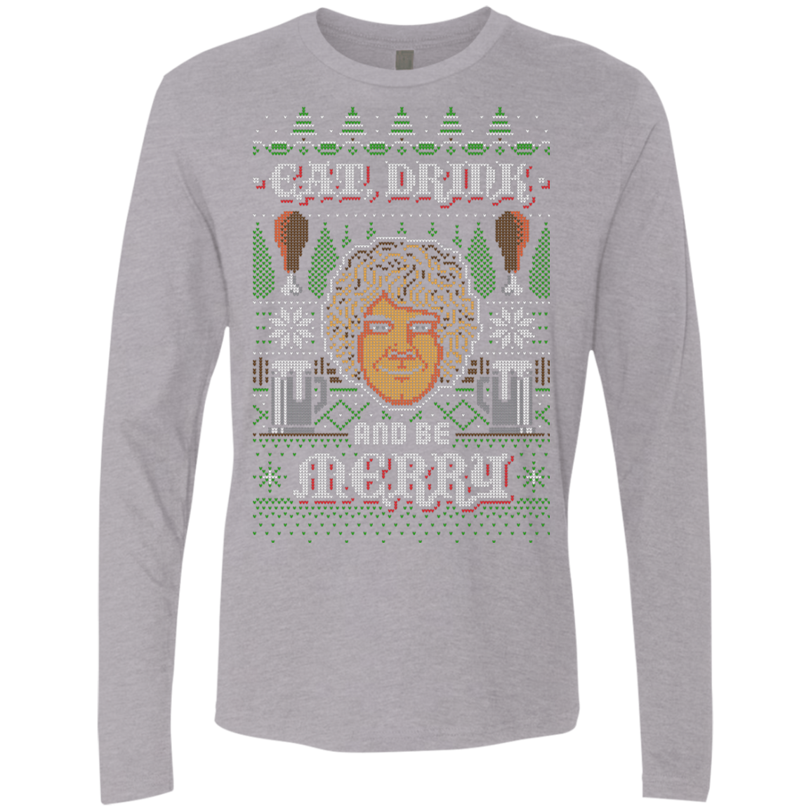 Be Merry Men's Premium Long Sleeve