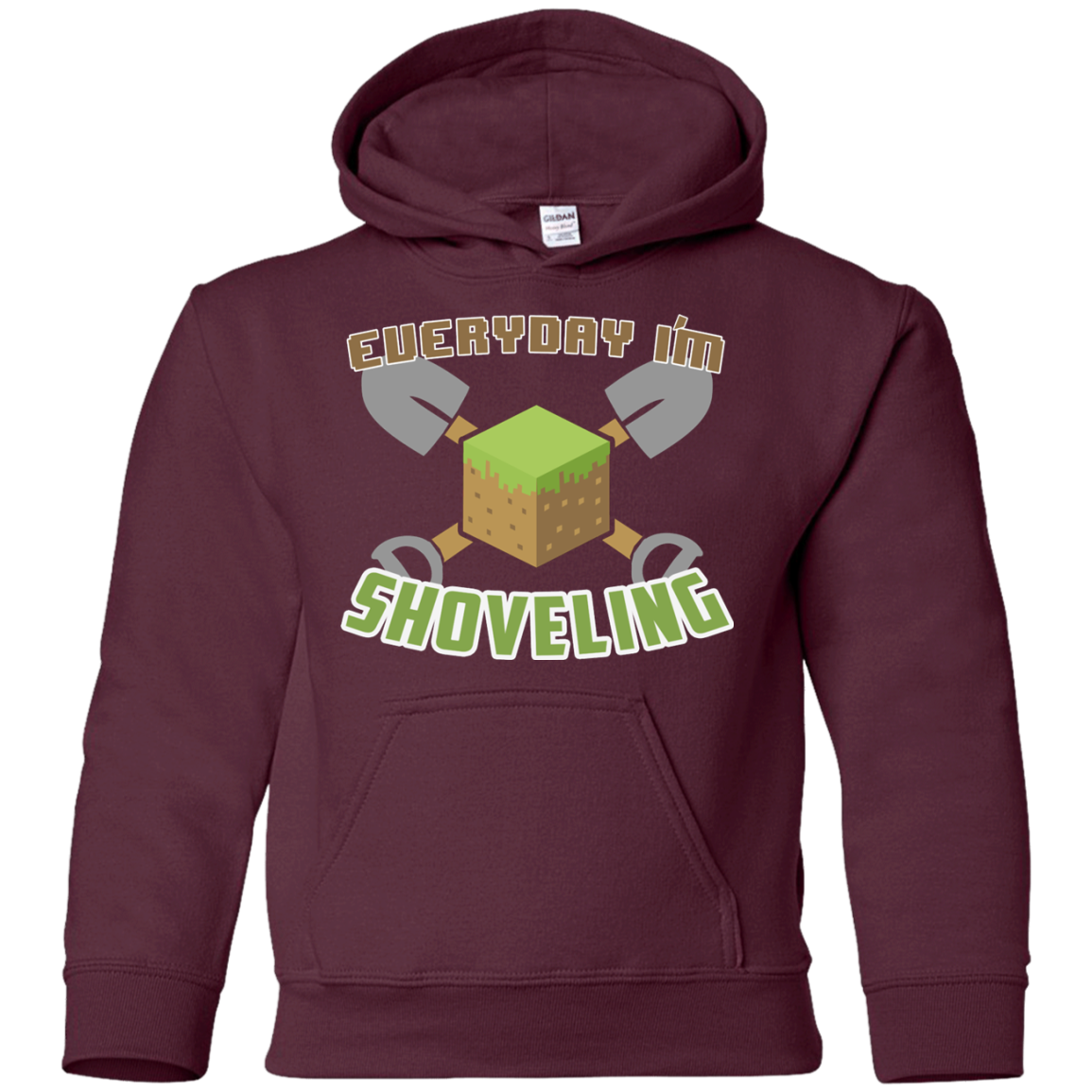 Everyday Shoveling Youth Hoodie