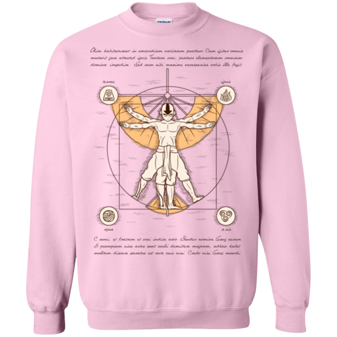 Vitruvian Aang Crewneck Sweatshirt
