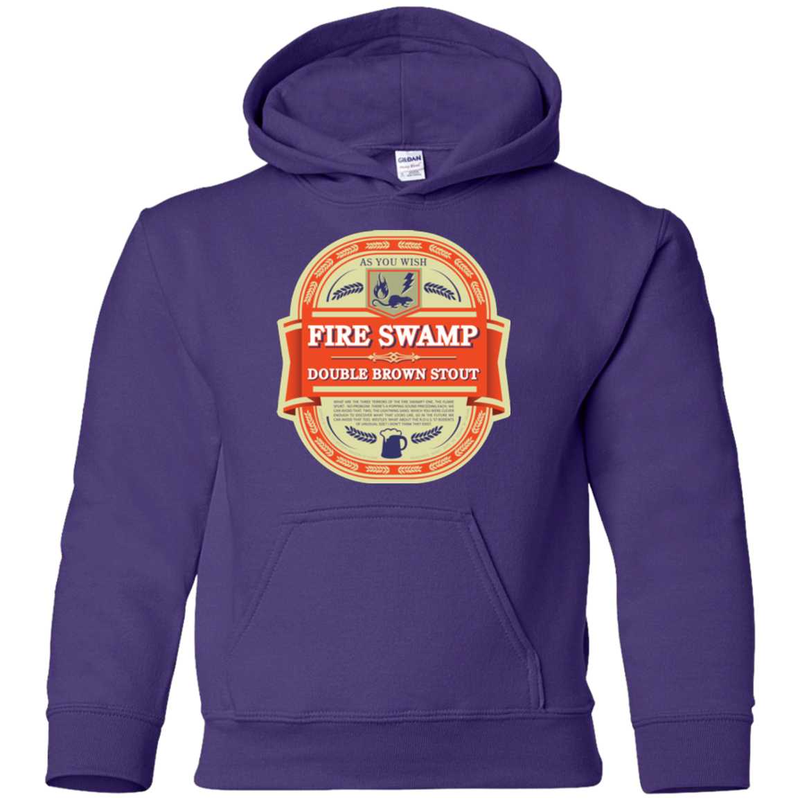 Fire Swamp Ale Youth Hoodie