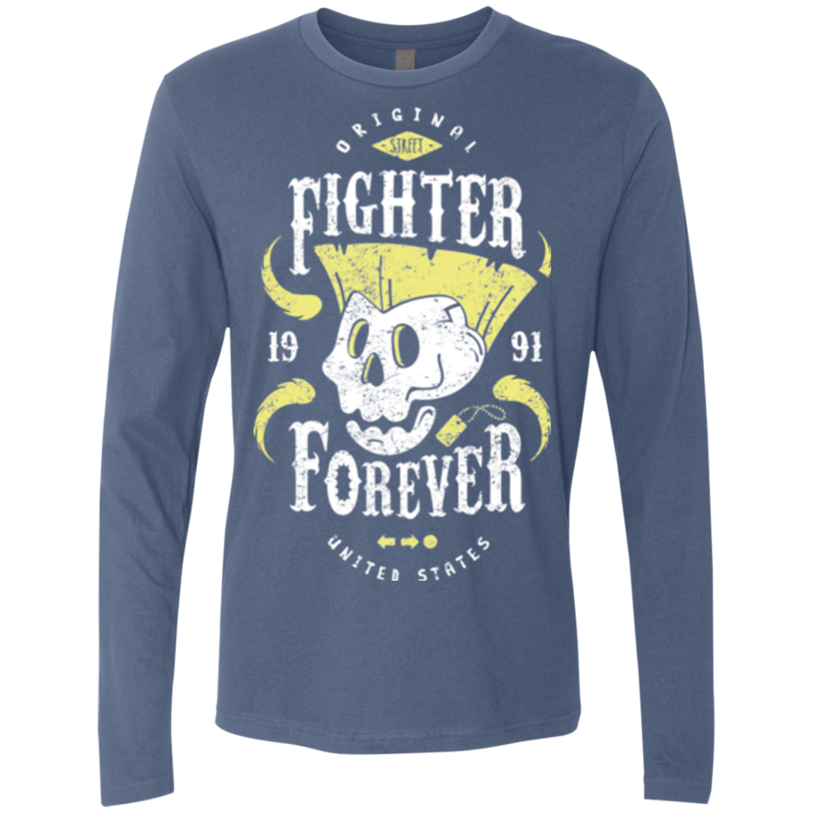 Fighter Forever Guile Men's Premium Long Sleeve