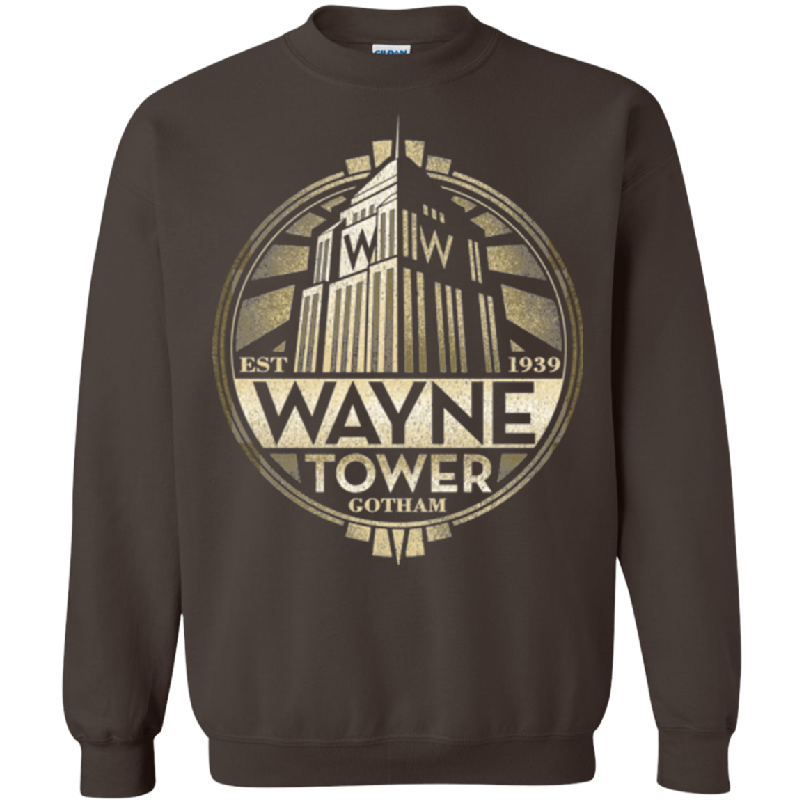 Wayne Tower Crewneck Sweatshirt