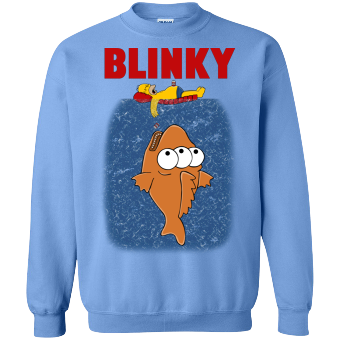 Blinky Jaws Crewneck Sweatshirt