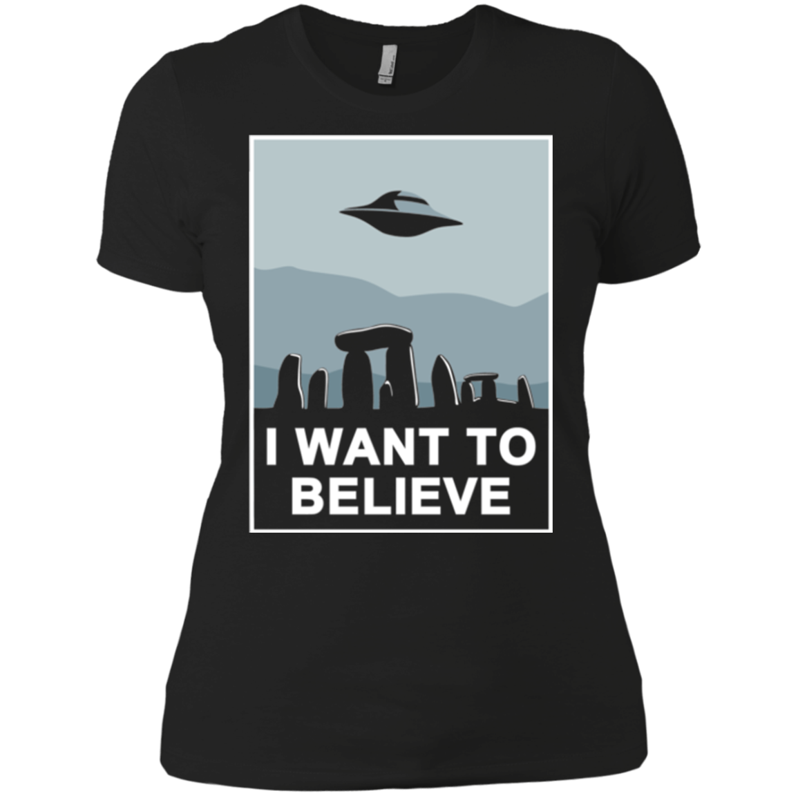 Believe in Stonehenge Women's Premium T-Shirt