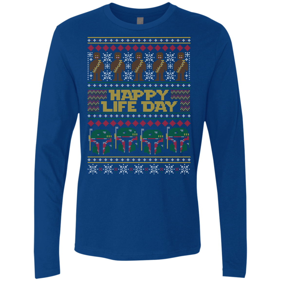 Happy Life Day Men's Premium Long Sleeve