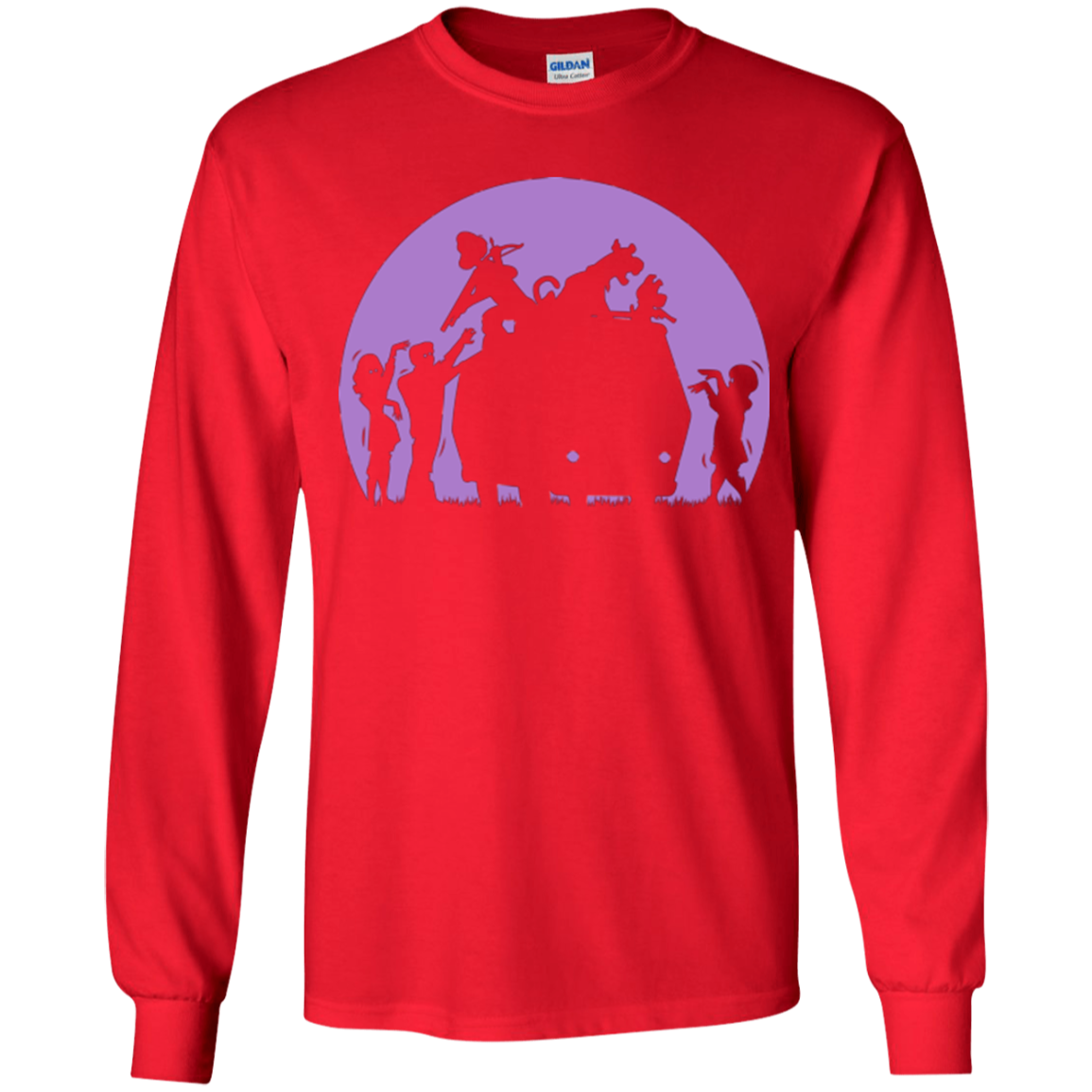 Zoinks They're Zombies Youth Long Sleeve T-Shirt