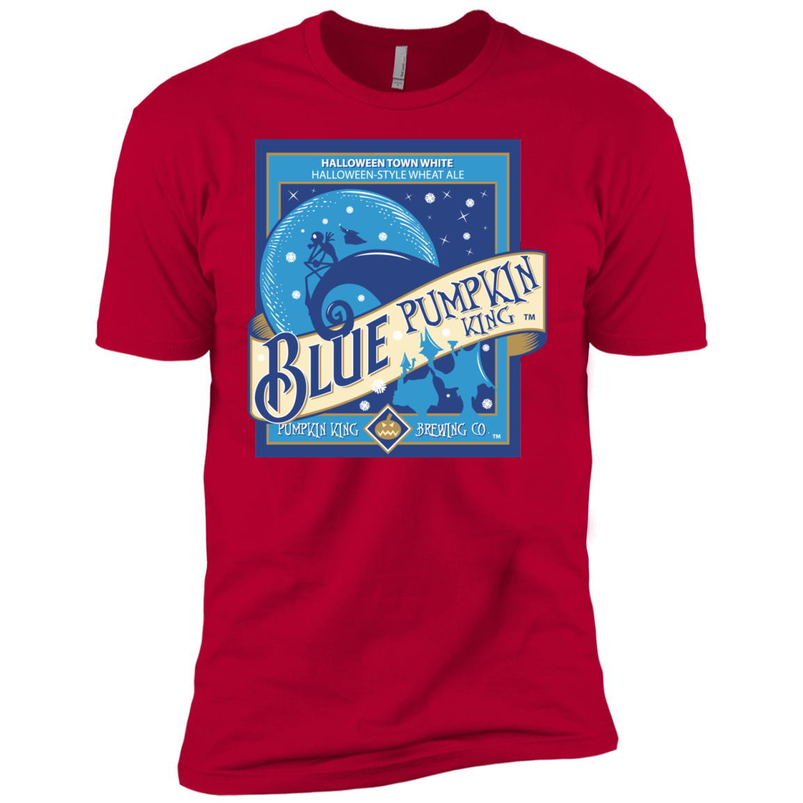 Blue Pumpkin King Boys Premium T-Shirt