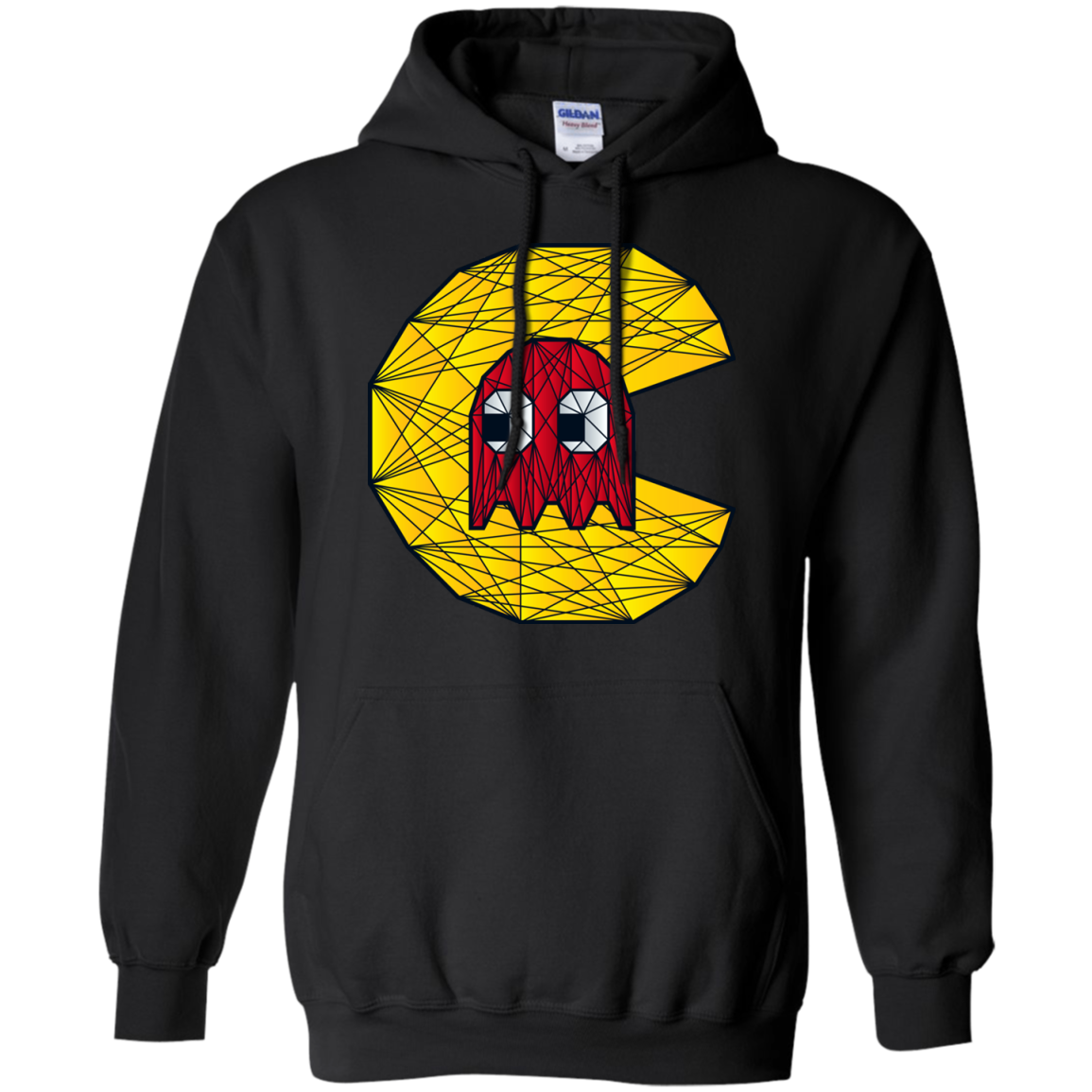 Poly Pac Man Pullover Hoodie