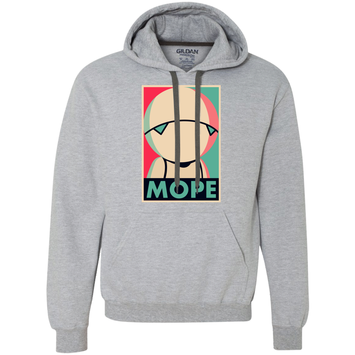 Mope Around Premium Fleece Hoodie