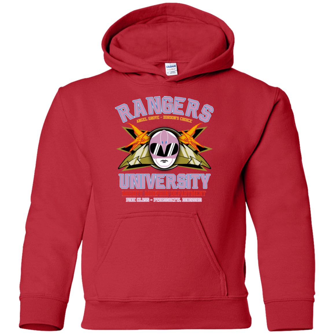 Rangers U Pink Ranger Youth Hoodie