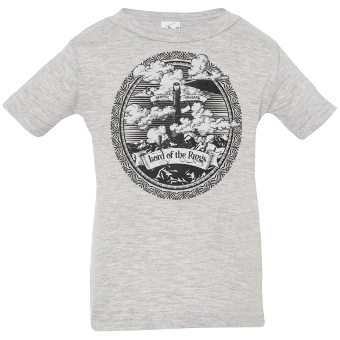 Vintage Mordor Tower Infant Premium T-Shirt