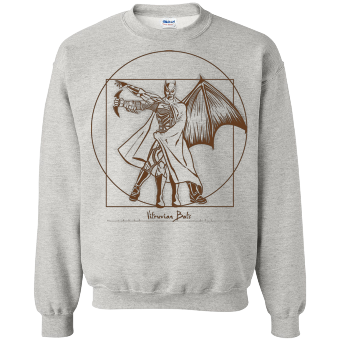 Vitruvian Bats Crewneck Sweatshirt